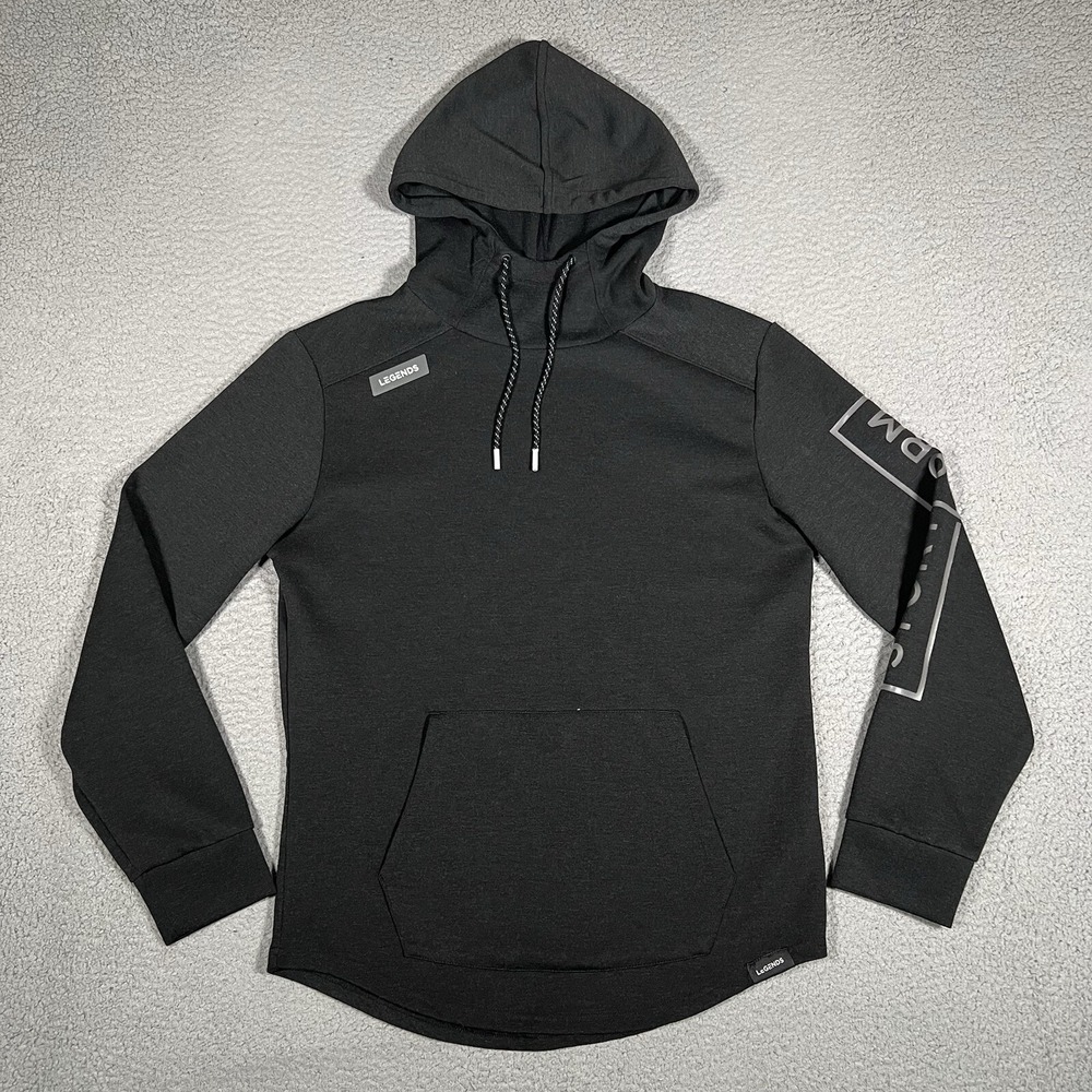 Legends‎ Hoodie Mens Small Black Hawthorne Tech Fleece Pullover Casual Outdoor